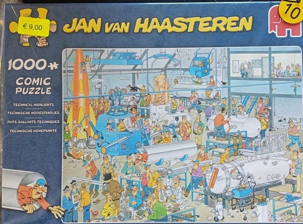( 10 doos) Technische hoogstandjes 1000 stukjes