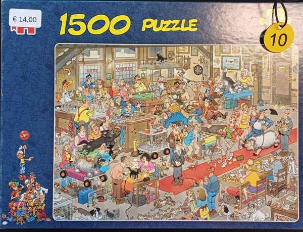 ( 10 doos) De hondenshow 1500 stukjes