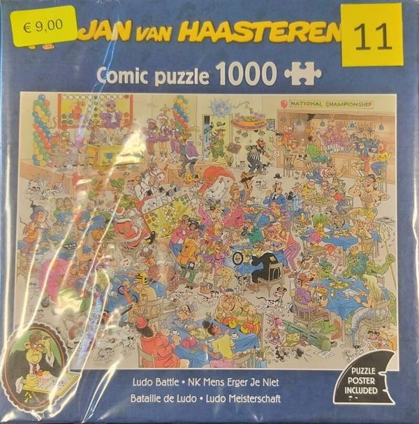 ( 11 doos ) NK Mens erger je Niet 1000 stukjes