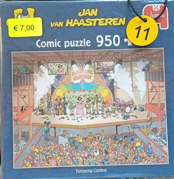 ( 11 doos) Eurosong contest 950 stukjes