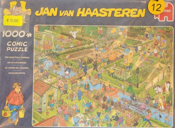 ( 12 doos ) Volkstuintjes 1000 stukjes