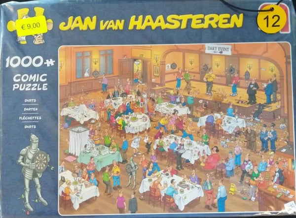 ( 12 doos) Darten 1000 stukjes