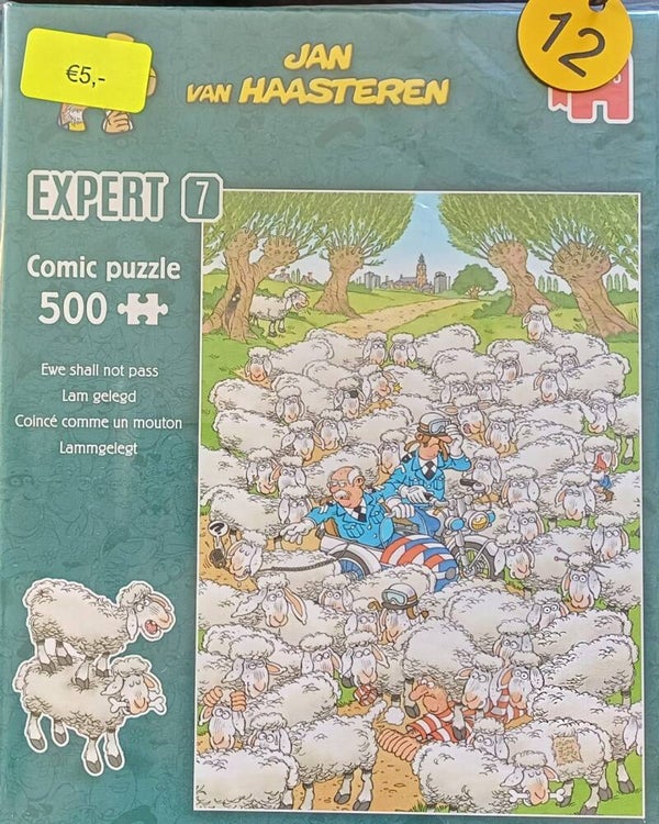 ( 12 doos) Lamgelegd 500 stukjes