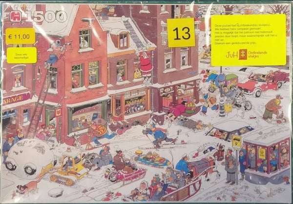 ( 13 doos ) Sneeuwpret 1500 stukjes