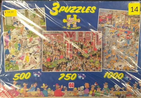 ( 14 doos ) Peen tree/ Casino/ Brandweerkazerne 500/750/1000 stukjes