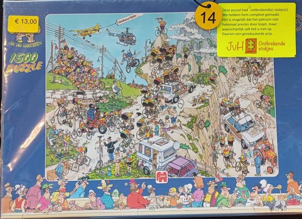 ( 14 doos) Tour de France 1500 stukjes