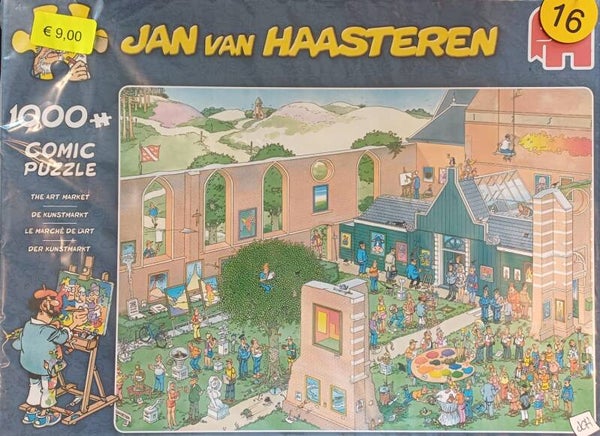 ( 16 doos) De Kunstmarkt 1000 stukjes