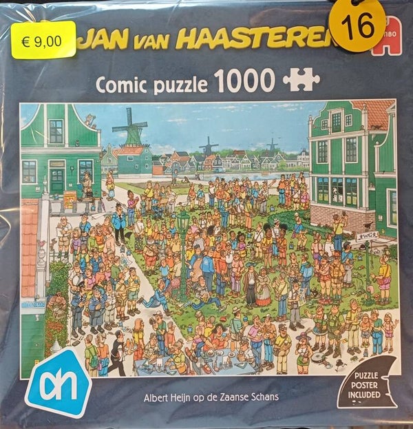 ( 16 doos) Albert Heijn op de Zaanse schans 1000 stukjes