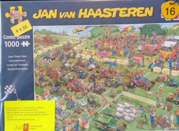 ( 16 doos) Grasmaaierrace 1000stukjes