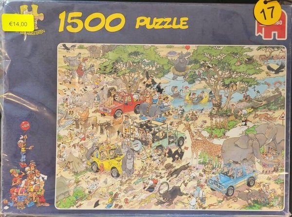 ( 17 doos) Safari 1500 stukjes