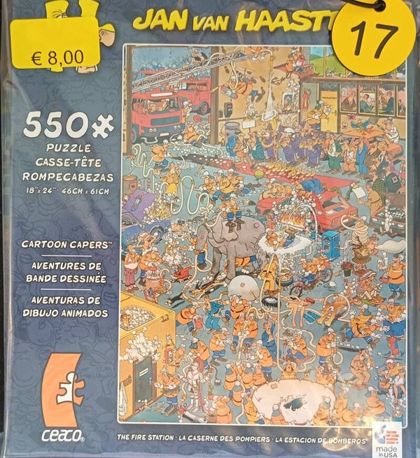( 17 doos) Brandweer CEACO 550 stukjes