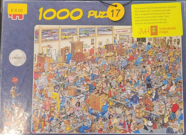 ( 17 doos) Op zoek naar de schat 1000 stukjes