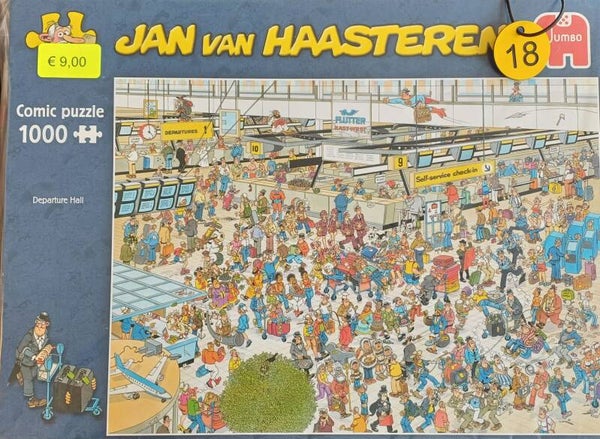 ( 18 doos) Vertrekhal 1000 stukjes