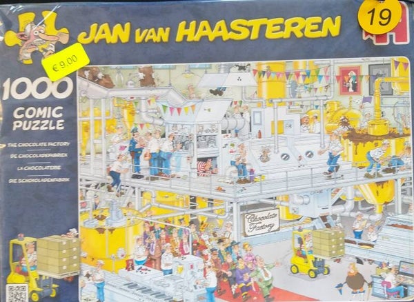 ( 19 doos) De chocoladefabriek 1000 stukjes