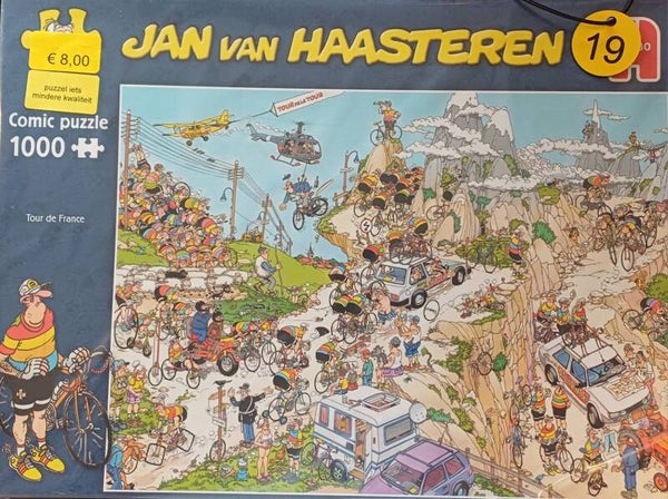 ( 19 doos) Tour de France 1000 stukjes