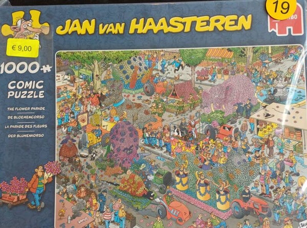 ( 19 doos) Bloemencorso 1000 stukjes