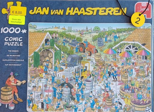 ( 2 doos ) de Wijngaard 1000 stukjes
