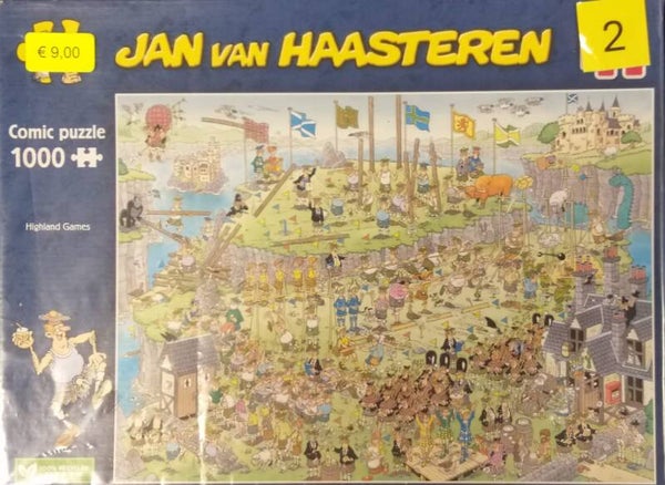 ( 2 doos ) Highland games 1000 stukjes