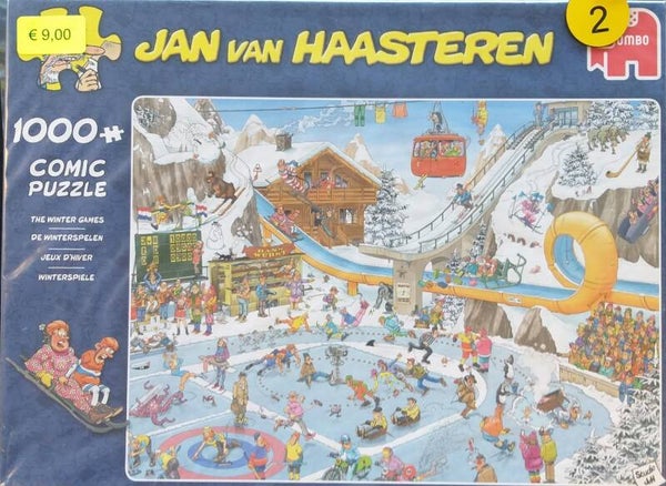 ( 2 doos) Winterspelen 1000 stukjes