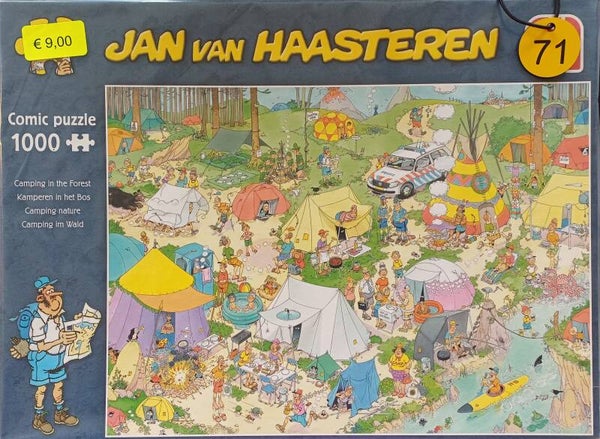 (71 doos) Kamperen in het bos 1000 stukjes