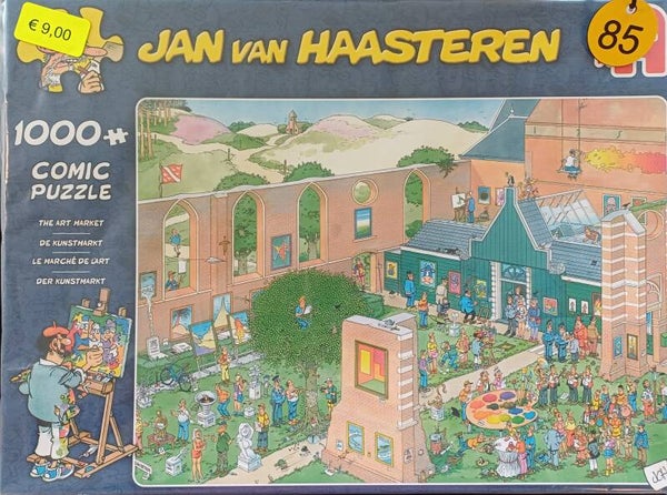 (85 doos) De Kunstmarkt 1000 stukjes
