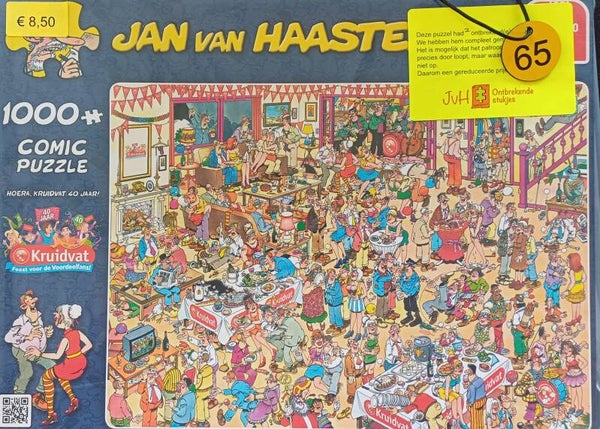 (65 doos) Hoera, kruidvat 40 jaar! 1000 stukjes