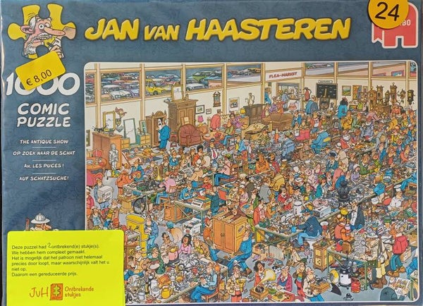 (24 doos) Op zoek naar de schat 1000 stukjes