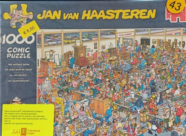 (43 doos) Op zoek naar de schat 1000 stukjes