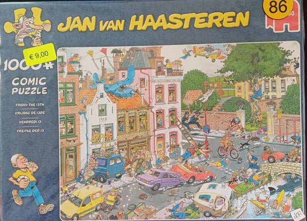 (86 doos) Vrijdag de 13e 1000 stukjes