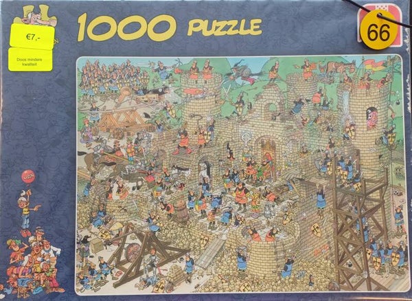 (66 doos) Middeleeuwen 1000 stukjes