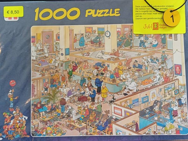 (1 doos) Van harte beterschap! 1000 stukjes