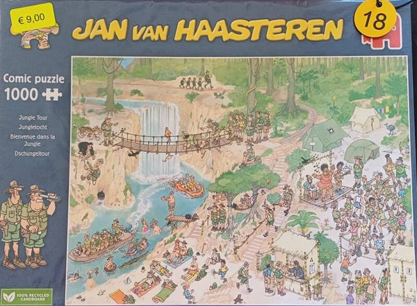 (18 doos) Jungletocht 1000 stukjes
