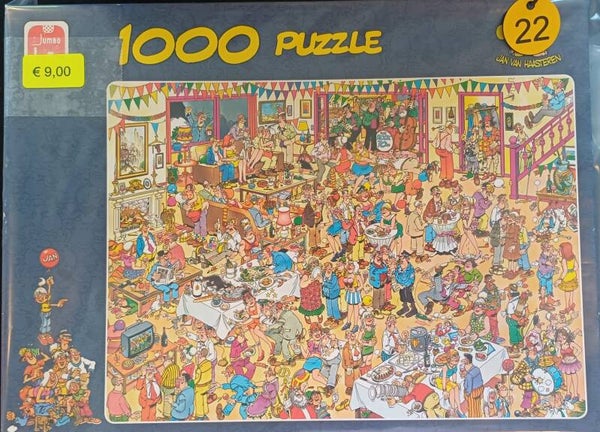 ( 22 doos) Fijne verjaardag 1000 stukjes