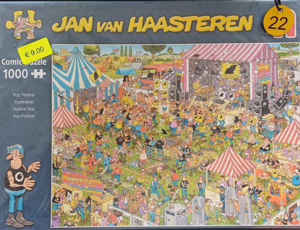 ( 22 doos) Popfestival 1000 stukjes