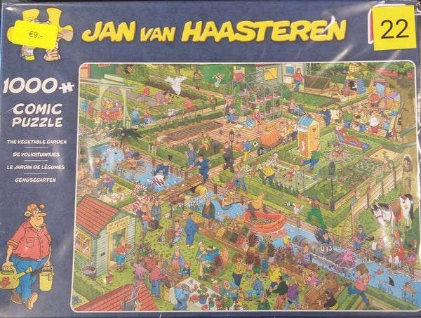 ( 22 doos ) Volkstuintjes 1000 stukjes