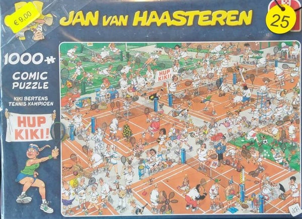 ( 25 doos) Kiki Bertens Tenniskampioen 1000 stukjes