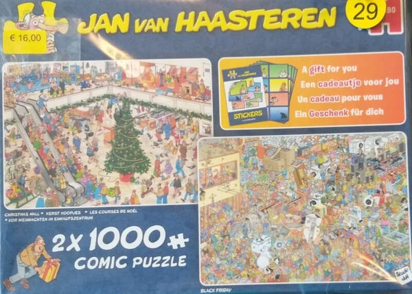 ( 29 doos) Kerstkoopjes/ Black Friday 2x 1000 stukjes