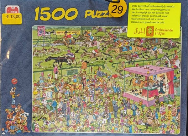 ( 29 doos)  Ascot paardenrace 1500 stukjes