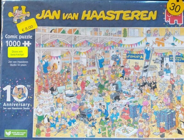 ( 30 doos) Jan v Haasterenstudio 10 years 1000 stukjes