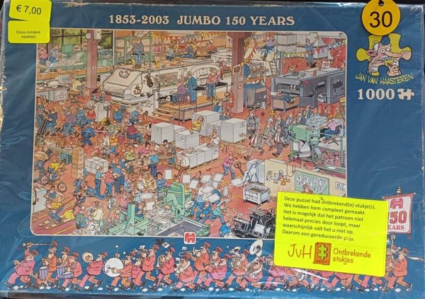 ( 30 doos) Jumbo 150 jaar 1000 stukjes