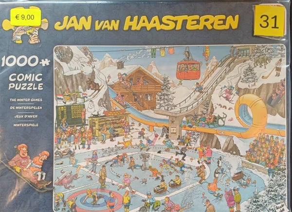 ( 31 doos) Winterspelen 1000 stukjes