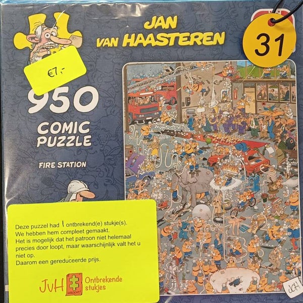 ( 31 doos ) Brandweerkazerne 950 stukjes