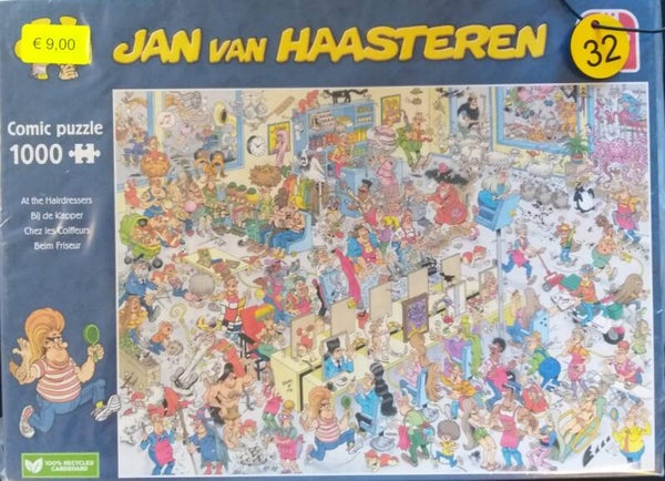 ( 32 doos) Bij de kapper 1000 stukjes