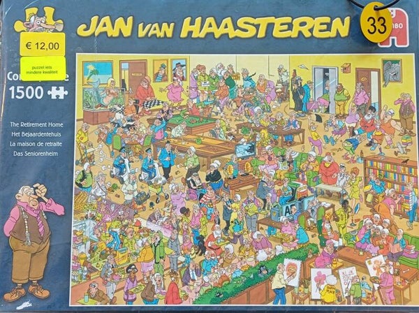 ( 33 doos) Het bejaardentehuis 1500 stukjes