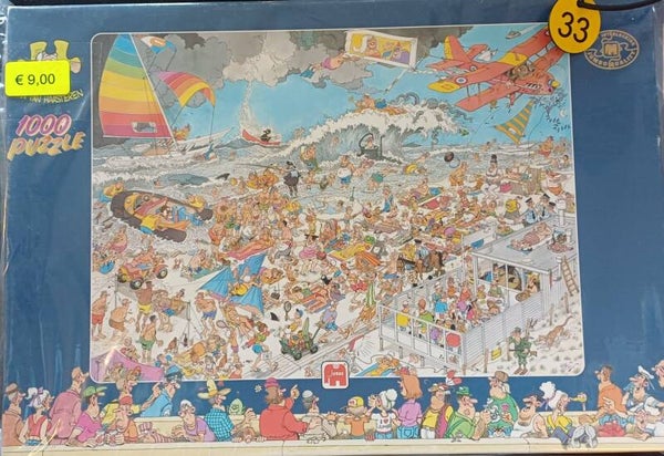 ( 33 doos) Op het strand 1000 stukjes