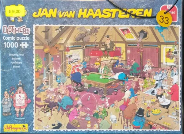 ( 33 doos) Biljarten 1000 stukjes