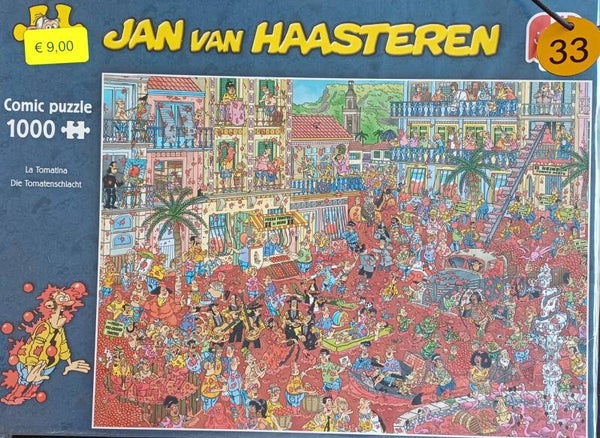 ( 33 doos) La Tomatina 1000 stukjes