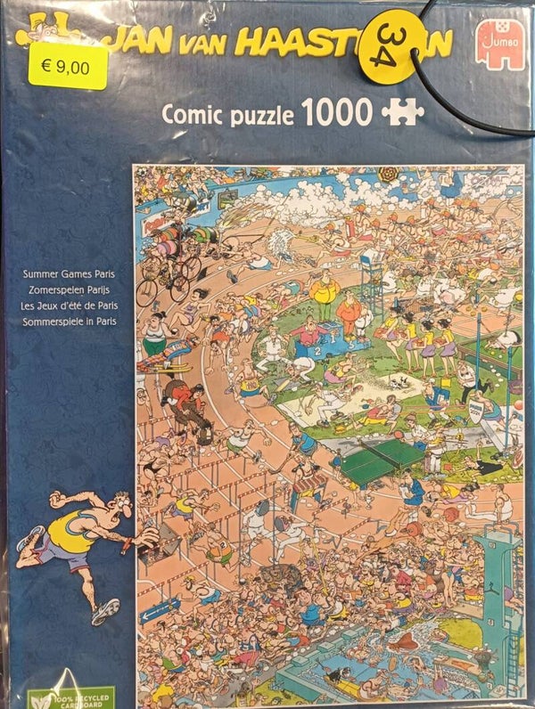 ( 34 doos ) Zomerspelen Parijs 1000 stukjes
