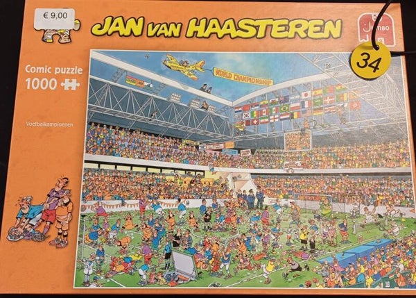 ( 34 doos) Voetbalkampioenen 1000 stukjes