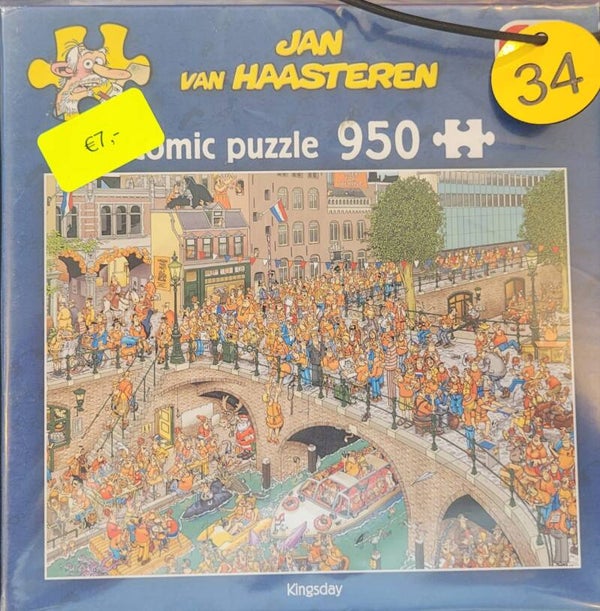 ( 34 doos) Kingsday 950 stukjes